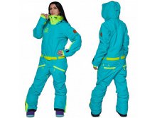 Комбинезон 18 TWIN ONE COLOR 3712/27 Бирюза-Салат