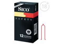 Презервативы Sico SAFETY классические 12 шт. Sico; Германия