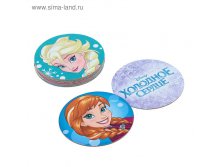 Игральные фишки "Холодное сердце", набор &#8470;3, 9 шт 15руб от 10наборов