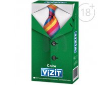 Презервативы VIZIT Color цветные ароматизированные 3 шт. Vizit; Германия