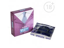 Презервативы VIZIT Ribbed ребристые 3 шт. Vizit; Германия