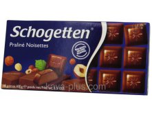 Schogetten Praline Noisettes 100 gr. 75	рублей