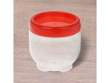 Банка для сыпучих продуктов "Конструктор", цвет МИКС Китай; 9,5 см &#215; 9,5 см &#215; 9,5 см; Пластик; В боксе 168 шт. Арт.: 1204901