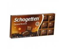 Schogetten Caramel Brownie 100 gr. 75	