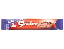 Milka Strawberry Baton 36,5 gr  37	рублей