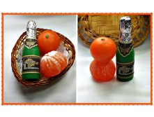 шампанское+мандарин, цена 210 руб