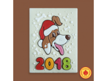 ТОРТИК СОБАЧКА В КОЛПАКЕ "2018" (БУДЕТ ПРЕДСТАВЛЕН В АССОРТИМЕНТЕ) ПЛАСТИКОВАЯ УПАКОВКА цена 461 руб.
