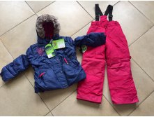Теплый зимний мембранный комплект Peluche et Tartine (Канада) цвет Magnificent Blue. Размеры 3 (98+6), 4 (104+6), 5 (110+6), 6 (116+6), 7 (122+6), 8 (128+6). Цена 4650 р.