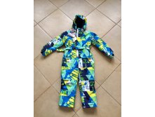 Теплый зимний слитный мембранный комбинезон High Experience цвет Skiing Yellow. Размеры 98+6, 104+6, 110+6, 116+6, 128+6. Цена Опт 3170 р.