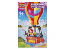 Конструктор пласт. Город мастеров 2061 Воздушное путешествие с фигуркой - 331,59 руб