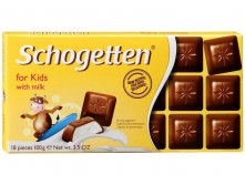 Schogetten for Kids 100 gr. 75	рублей