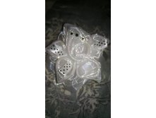Бант с горошком, 6 см, цена 110 рублей