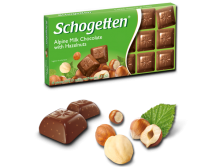 Schogettten Alpine Milk Hazelnuts 100 gr. 75	