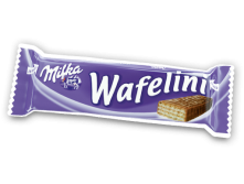Milka Wafelini Milk 31 gr   45	рублей