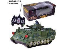 Боевой танк 9355 р/у, на аккумуляторах, зарядное, в коробке Арт. 089-08019/AH цена 2 265 руб.