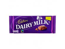 Cadbury Dairy Milk 95 gr. 110	рублей