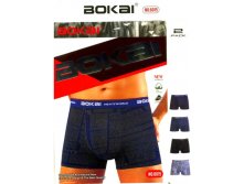 Трусы мужские Bokai 8015 боксеры хлопок XL-4XL 62 руб