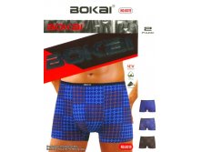 Трусы мужские Bokai 8019 боксеры хлопок XL-4XL 62 руб