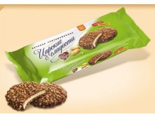 Печенье глазир."Царские сладости" со вкус.карамели, 185 г. цена	49	руб