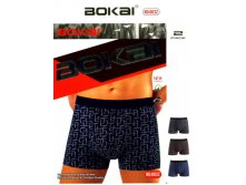 Трусы мужские Bokai 8032 боксеры хлопок XL-4XL 62 руб