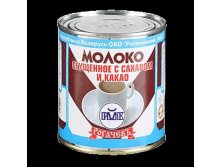 Молоко сгущеное с сахаром и КАКАО 380 гр. Рогачев	цена	85	руб