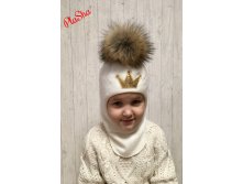 Арт. 107 Шлем зимний для девочек Price1200,00 руб
