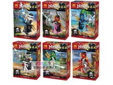 .  Ninjago. Lele 79340. 6 