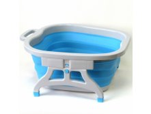 Ванночка складная силиконовая для ног с массажными элементами Foldable Foot Bucket 780 руб. Вес продукта: 1020 g