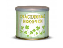 Счастливые Носочки В Банке Цена 110 руб