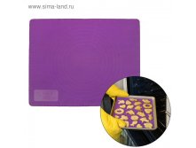 Коврик с разлиновкой 38х30 см "Буссен", цвета МИКС 88,9руб от 2шт(+платная доставка 1,53руб)