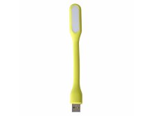 Гибкая светодиодная USB лампа желтая 50 руб. Вес продукта: 20 g