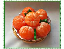 Мандариновая корзинка No 2, цена 450 руб