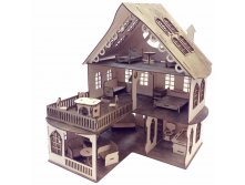 КУКОЛЬНЫЙ ДОМИК С МЕБЕЛЬЮ Артикул: KD0000088 - 2550 руб.