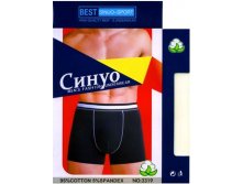 ТРУСЫ МУЖСКИЕ СИНУО 3319 БОКСЕРЫ ХЛОПОК XL-4XL 113р+%