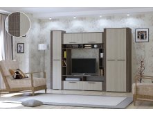 гостиная "Каролина". Цена гостиной (Центр+шкаф+пенал) = 13000 руб.