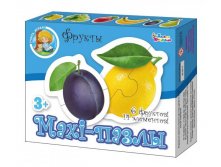 Десятое кор. Пазлы Maxi 02645 Фрукты 14эл. - 90.32 руб