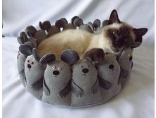 Лежанка для кошки "Мышки"