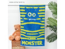 Полотенце махровое Monstro, размер 50х90 см, 460 гм ПЦ-2602-3082 1сорт