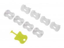 RSG-002G ROXY-KIDS Набор заглушек для розеток, 8 шт, белый - 118,80 руб