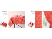 Шторы для кухни и скатерть Коралловый аромат, арт 11320.jpg