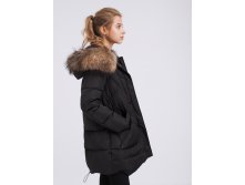 КУРТКА С МЕХОВЫМ КАПЮШОНОМ 4999 р (M,L)