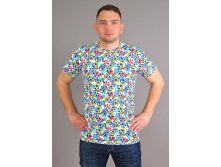 Футболка Мужская(мячики) арт.3-458 цветная цена 240 руб.jpg