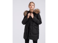 КУРТКА С МЕХОВЫМ КАПЮШОНОМ 4999 р (M,L)