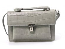 Сумка SAINT LAURENT женская кожаная GREY Цена 1500