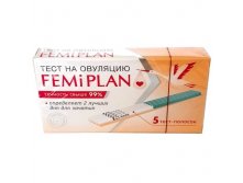 Тесты для определения овуляции FEMiPLAN "ФемиПлан"Тесты для определения овуляции FEMiPLAN "ФемиПлан" FEMiTEST; Великобритания; 12,5 см &#215; 1 см &#215; 6,5 см; См. на упаковке; В боксе 20 шт. Арт.: 2198296 263.91 руб.