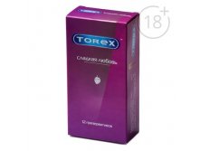Презервативы &#171;Torex&#187; Сладкая любовь со вкусом клубники, 12 шт Torex; Россия; См. на упаковке; В боксе 24 набора. Арт.: 1131460 173.75 руб.
