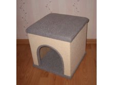 1250р - Домик квадратный для собачки с аркой