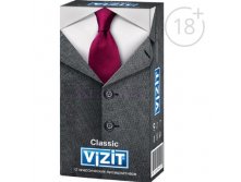 Презервативы VIZIT Classic классические 12 шт. Vizit; Германия; 12,5 см &#215; 6,5 см &#215; 3,5 см; В боксе 4 набора. Арт.: 1817841 224.66 руб.