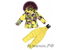 М.17-62 Комплект Moncler желтый цветы 3700 руб.