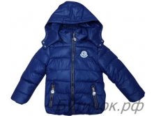 М.17-22 Куртка Moncler темно синяя 1300 руб.